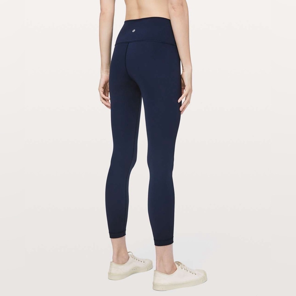 Lululemon Wunder Under High-Rise 7/8 Tight- Navy Blue / size 2 - Picture 5 of 14